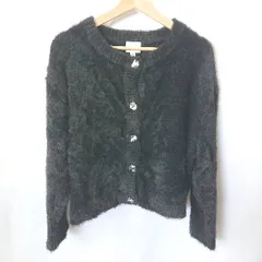 ◇ H&M エイチアンドエム 長袖 カーディガン サイズUS XL ブラック レディース E  【1406050054984】