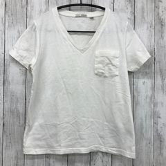 【 niko and ... 】ニコアンド VネックTシャツ ホワイト