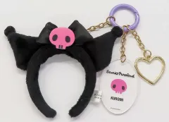 【中古】キーホルダー クロミ ミニカチューシャチャーム 「サンリオキャラクターズ」 サンリオピューロランド限定