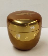 本金蒔絵 大棗 波文様内梨子地 茶道具 - メルカリ