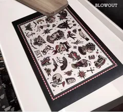 コットンピッキンtatoo ポスター　PHIGVEL oldjoe【新品】 コットンピッキンtatoo ポスターPHIGVEL oldjoe【新品】