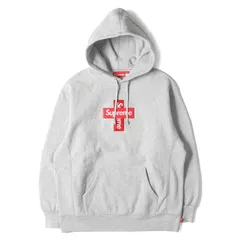 Supreme シュプリーム パーカー ヘザーグレー サイズ:M | 20AW クロスBOXロゴ スウェット パーカー Cross Box Logo Hooded Sweatshirt | トップス フーディー 【メンズ】【中古】