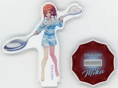 【中古】アクリルスタンド・アクリルパネル [単品] 中野三玖 ミニアクリルスタンド 「五等分の花嫁* ～月夜の菓子工房～ Anisugarカヌレ」 同梱品