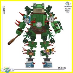 Tung Tung Tung Sahur 툰툰툰 사푸르 레고 호환 블록 장난감 교육 장난감 크리스마스 어린이 선물 LEGO 선물 Itarian Brainrot 이탈리아 브레인 밧 밈 tslb041