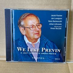 ウィーライクプレヴィン  CD  WE LIKE PREVIN  ジェイコブフィッシャー  VOLENZA  JAZZ