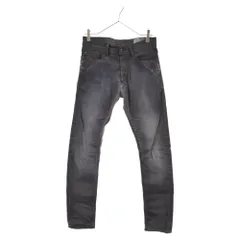 2024年最新】ディーゼル DIESEL ジーンズパンツ ブラックデニム SLIM