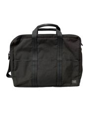 Porter PORTER Briefcase Bag Men's Bag 2-way/3-way Bag Logo Black 201goods-350