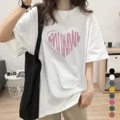 半袖Tシャツレディース 夏 ロゴ 韓国風【ゆうパケット可】