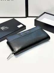 【本日限定特価】バーバリー メンズ レザー ハンドバッグ 21×11cm 高品質レザー 専用ボックス付き[本日特価|新品未使用品]-MM輸入