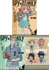 【中古】クリアファイル 集合(キャンプ柄) A4クリアファイル3枚セットA 「SPY×FAMILY」 ドン・キホーテ限定