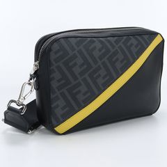 FENDI フェンディ  カメラケース ダイアゴナル 7M0286 ALKA F0R2A 斜め掛け ショルダーバッグ PVC【中古】 メンズ