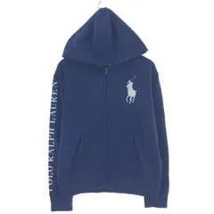 古着 ラルフローレン Ralph Lauren POLO RALPH LAUREN ビッグポニー スウェットフルジップパーカー メンズM相当/eaa401976