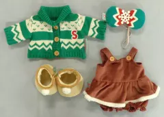 【中古】ぬいぐるみ シェリーメイ(ダッフィーのクリスマス) コスチュームセット(ぬいぐるみ用衣装) 「ダッフィーのクリスマス2015」 東京ディズニーシー限定