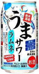 サンガリア うまサワー ラムネ 350ml×24本