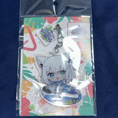 白上フブキ ミニキャラアクリルスタンドキーホルダー