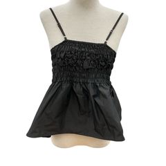 186000 美品 PUBLIC TOKYO  キャミ ブラック FREESIZE