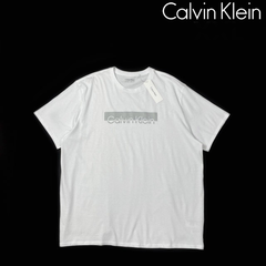 カルバンクライン 半袖 Tシャツ US購入 ラメ CK 白 181215