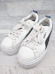 ◇ puma プーマ 381983-29 スニーカー シューズ サイズ22.0㎝ ホワイト レディース P  【1408200014329】