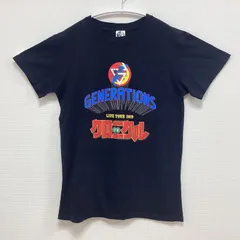 古着　GENERATIONS　ジェネレーションズ　LIVETOUR2019　ライブツアー2019　少年クロニクル　サイズS　ライブTシャツ 　クルーネック　コットン　ユニセックス