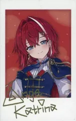 【中古】キャラカード アンジュ・カトリーナ(箔押し) 「バーチャルYouTuber にじさんじ ランダムチェキ風カード Aver.」 5th Anniversaryグッズ