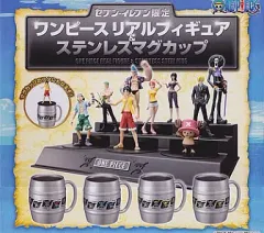 【中古】フィギュア ワンピース リアルフィギュア＆ステンレスマグカップ セブンイレブン限定 ワンピースフェア当選品