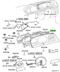 トヨタ 純正 ヴィッツ シフトレバー ポジション センサ TOYOTA (トヨタ) 純正部品 シフトレバー ポジション センサ アルファード⁄ヴェルファイア⁄ハイブリット ハリアー⁄HYBRID  品番89451-52040