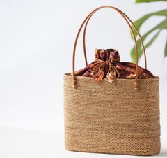ぷーたろう様専用【美品】SEVEN TEN セブンテン ラタンベルトバッグ袋