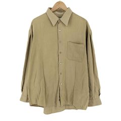 ペリーエリス PERRY ELLIS レギュラーカラーシャツ メンズ import：L 