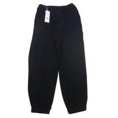 COMOLI コモリ 22SS V01-03022 シルクパイル ドローストリング パンツ ブラック系 2【中古】のサムネイル