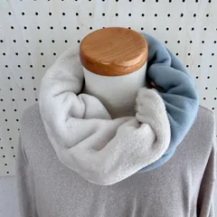 ＃11 ふわもこ　スヌード✳︎バイカラー