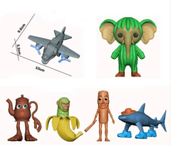 おもちゃ グッズ デスクトップ飾り 卓上インテリア  Tralalero Tralala トララレロ・トラララ Bombardiro Crocodilo ボンバルディーロ・クロコディーロ boneca ambalabu 人気TikTokキャラ