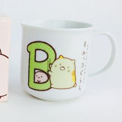 스미코구라시 이니셜 머그 B 일본제 식기 굿즈(MCOR)(MCD)