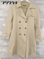 ◇ ◎ URBAN RESEARCH ROSSO アーバンリサーチ ウエストリボン付き 長袖 トレンチ コート サイズS ベージュ系 レディース 【中古】 【1103220004984】