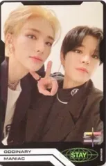 StrayKids ODDINARY Hyunjin/Seungmin トレーディングカード ユニット黒