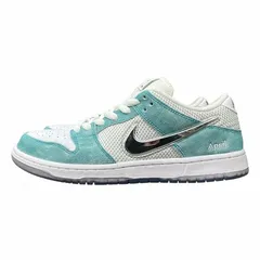 ナイキ エスビー NIKE SB × APRIL SKATEBOARDS エイプリル スケートボード DUNK LOW PRO QS ダンク ロー 白 緑 ホワイト エメラルドグリーン US9.5 27.5cm FD2562-400のサムネイル