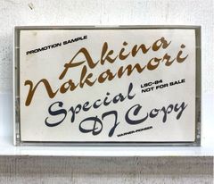 【非売品/プロモカセットテープ】希少！中森明菜 Akina Nakamori Special DJ Copy 「Cross My Palm」「難破船」他
