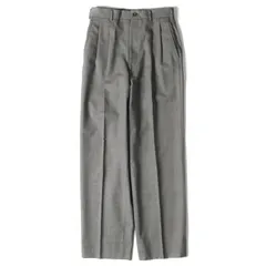 COMME des GARCONS コムデギャルソン パンツ サイズ:M マイクロチェック ツータック ウール テーパード スラックス トラウザー HOMME DEUX オムドゥ AD1994 90s グレー 日本製 ブランド ボトムス ズボン