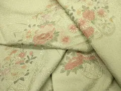 着物リメイク中国三大刺繍 スワトウ刺繍正絹 ワンピースかめいみよこ様お取り置き❣️ 着物リメイク中国三大刺繍 スワトウ刺繍正絹 ワンピースかめいみよこ様