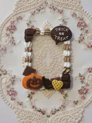 ハロウィンデコトレカケース【チョコ】