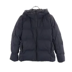 ユニクロ シームレス ダウンパーカー M ブラック UNIQLO レディース