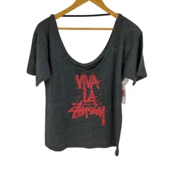 ステューシー Stussy VIVA LA プリント ラウンドネックカットソー レディース JPN：M のサムネイル