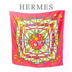 エルメス HERMES スカーフ カレ90 Petite main お針子さん
