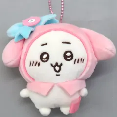 【中古】ぬいぐるみマスコット・ぬいぐるみバッジ ちいかわ(マイメロディ) ぷちミニマスコット 「ちいかわ なんか小さくてかわいいやつ×サンリオキャラクターズ」