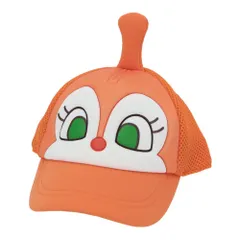 ☆ ドキンちゃん ☆ ベビー48cm ☆ アンパンマンキャップ メッシュキャップ キッズ ベビー キャップ 帽子 子供 アンパンマン  あんぱんまん バイキンマン ドキンちゃん コキンちゃん 48cm 51cm なりきり キャラクター グッズ 男の子 女の子