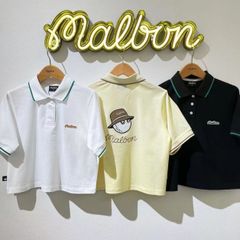 Malbon 夏 新品 ゴルフレディース 半袖 ショートスタイル ポロシャツ通気性 軽く カジュアル 多用途
