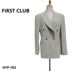 美品 FIRST CLUB ファースト クラブ ジャケット シルク おしゃれ
