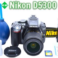 希少グレー Nikon D5300 Wi-Fi搭載 レンズキット #8131