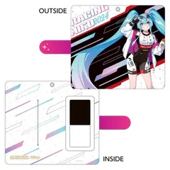 Racing Miku 2024 JCL TEAM UKYO Support Ver. Notebook-style smartphone case