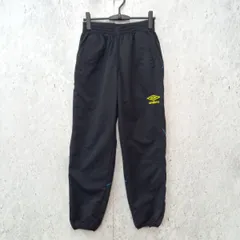 UMBRO アンブロ ピステパンツ ウインドブレーカー メッシュ裏地 防風 撥水 裾ファスナー ブラック ブルー イエロー Lサイズ ◎_◇〇☆.