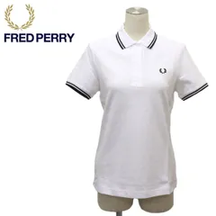 FRED PERRY (フレッドペリー) G3600 TWIN TIPPED FRED PERRY SHIRT ティップライン ポロシャツ レディース 全5色 FP444 200WHITExBLACKxBLACK 12